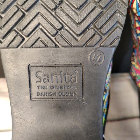 Sanita Women's Professional Carnaval Clog Multi Color Size‎ 42 US 10.5 - 11 - Picture 10 of 11